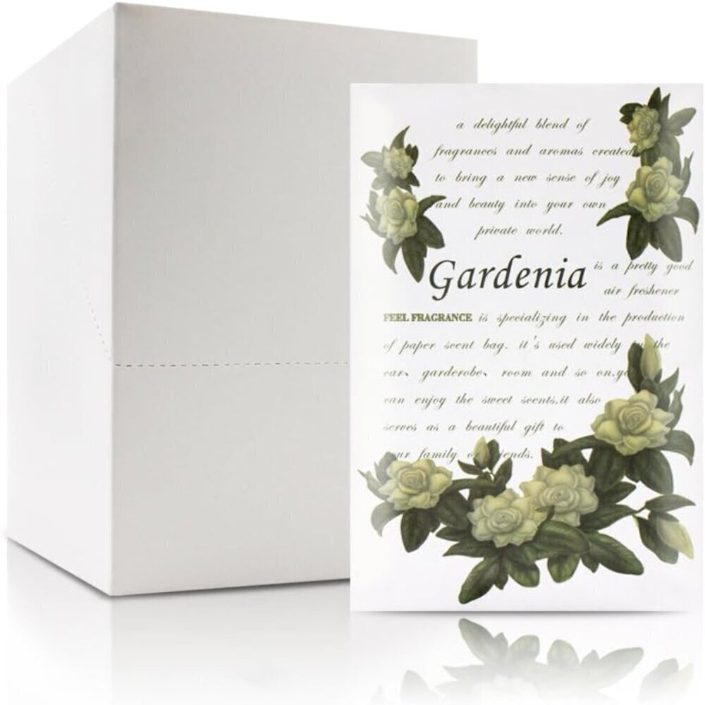 Scented Sachet for Drawers and Closets - Sachet Bags, Lot of 12 Gardenia